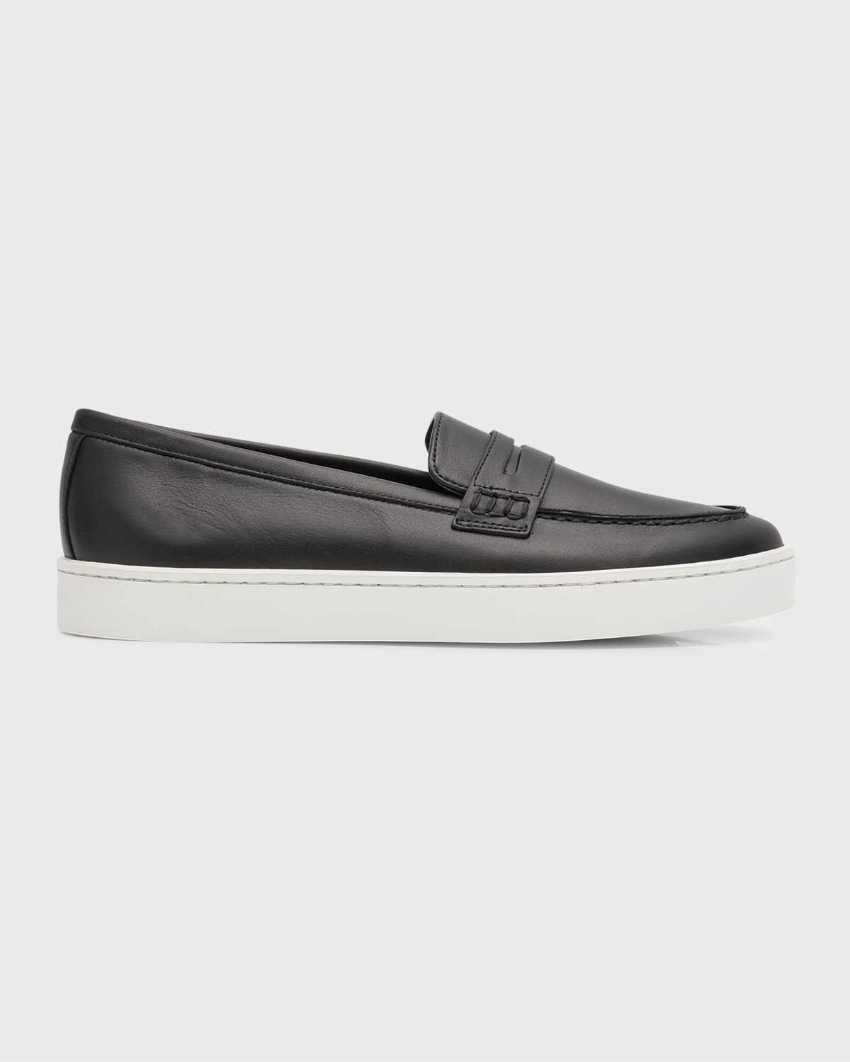 Ellisa Leather Casual Penny Loafers