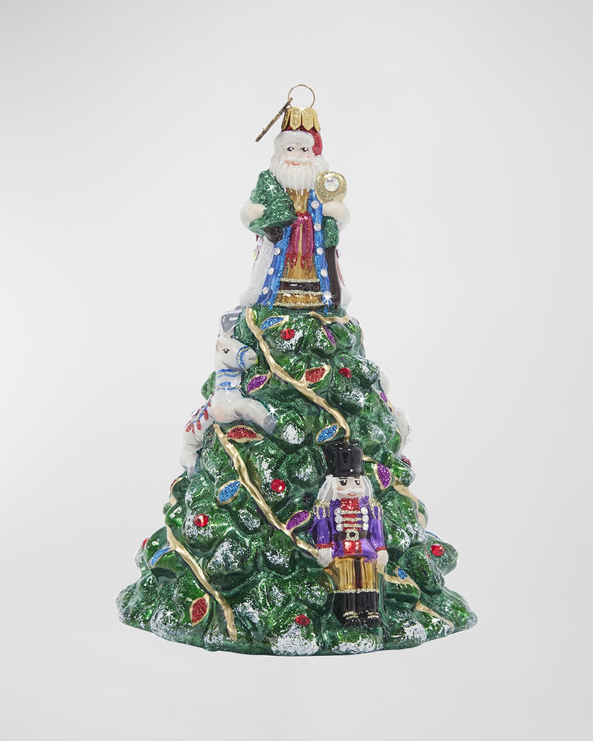 Jay Strongwater Decorated For Christmas Ornament