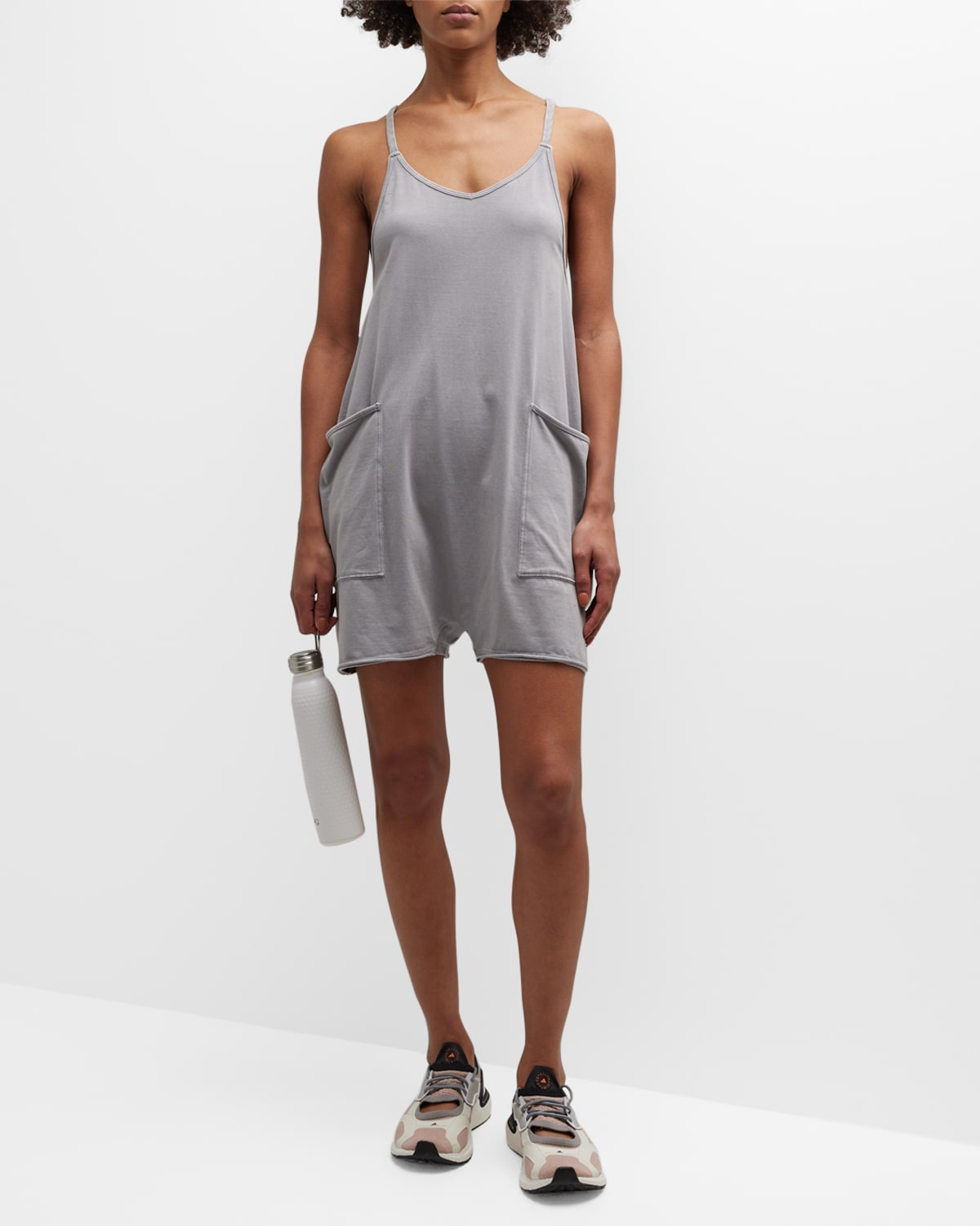 Fp Movement Hot Shot Romper In Slate