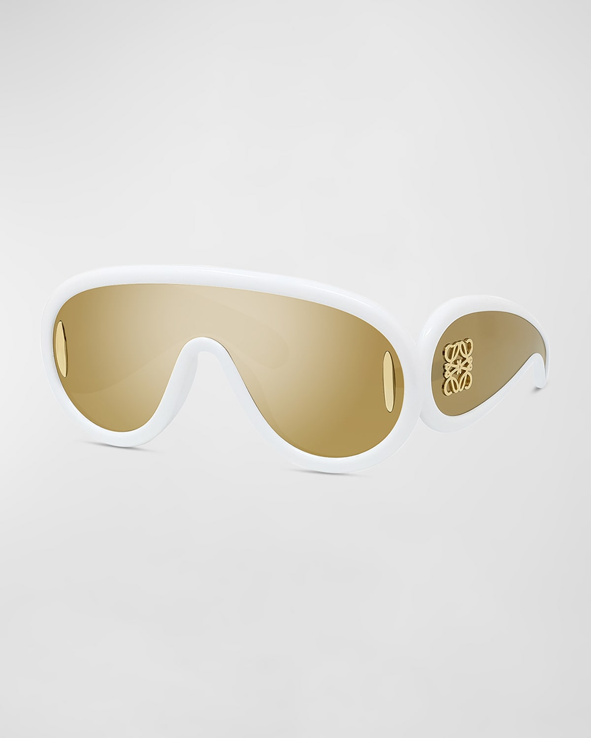 Loewe Mirror Acetate Shield Sunglasses
