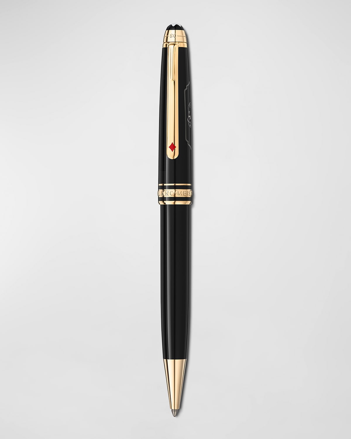 Montblanc Men's Meisterstuck Around The World In 80 Days Classique Ballpoint Pen In Black
