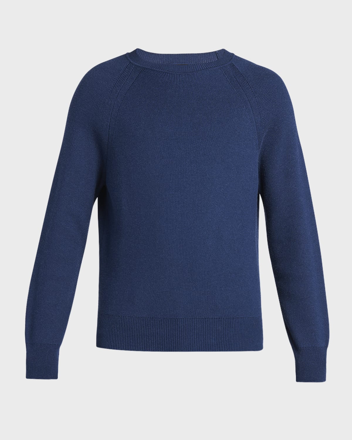 Shop Tom Ford Men's Wool Crewneck Sweater In Midnight B