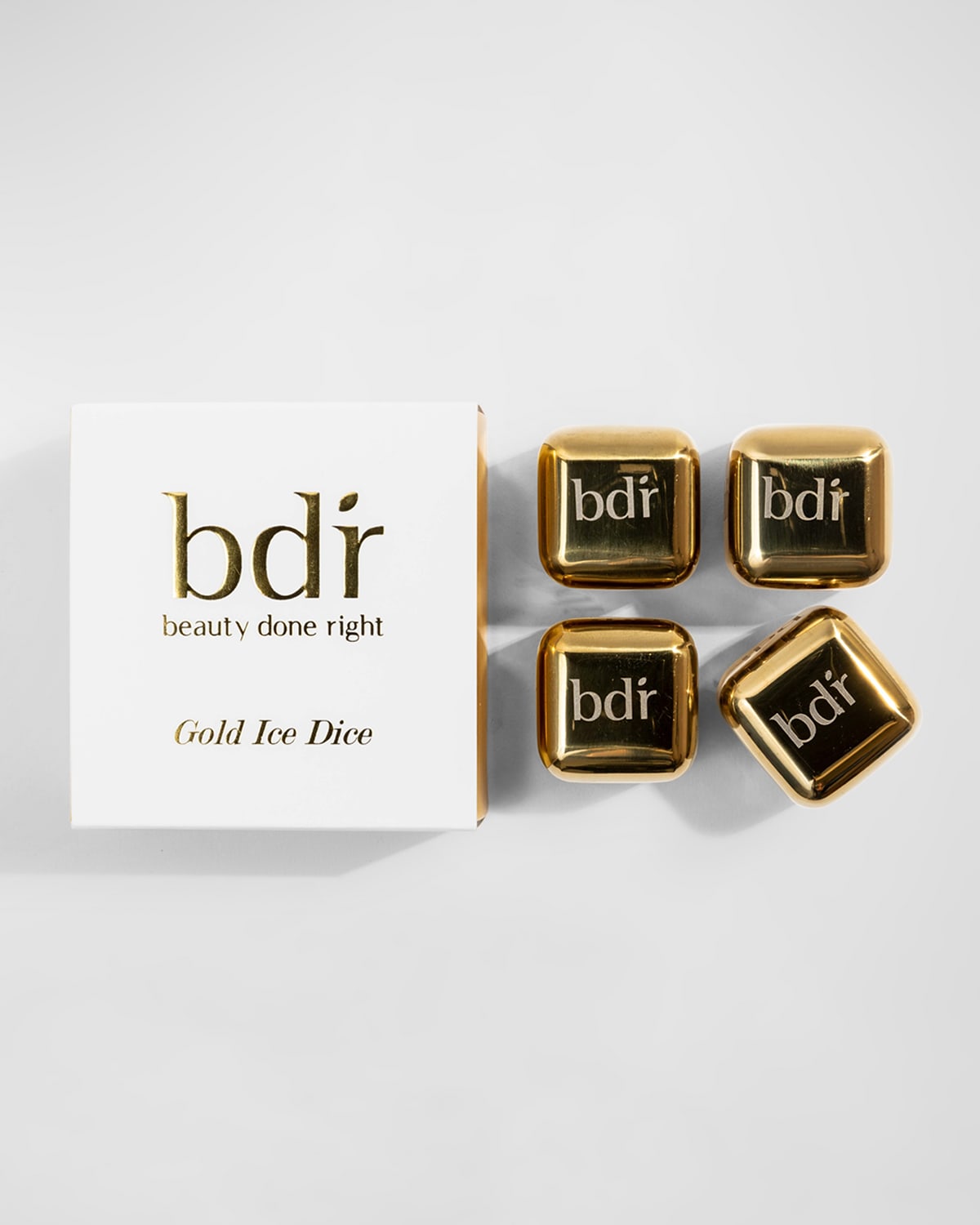 Shop Global Beauty Group Ice Dice In Gold