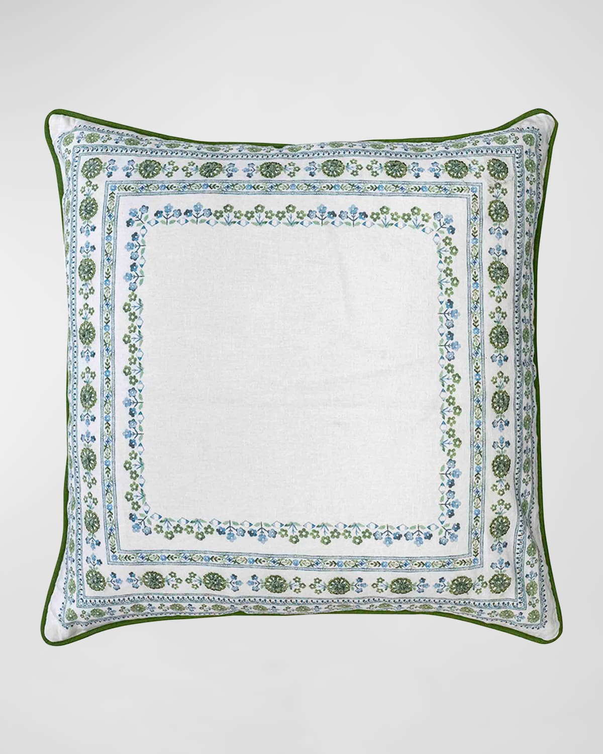 Juliska Seville Green Decorative Pillow, 22 X 22