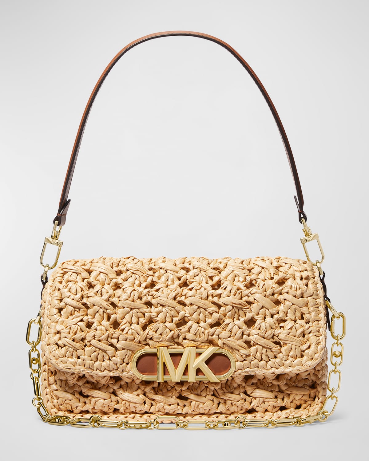 Buy MICHAEL Michael Kors Luggage Logo Medium Pouchette Bag for