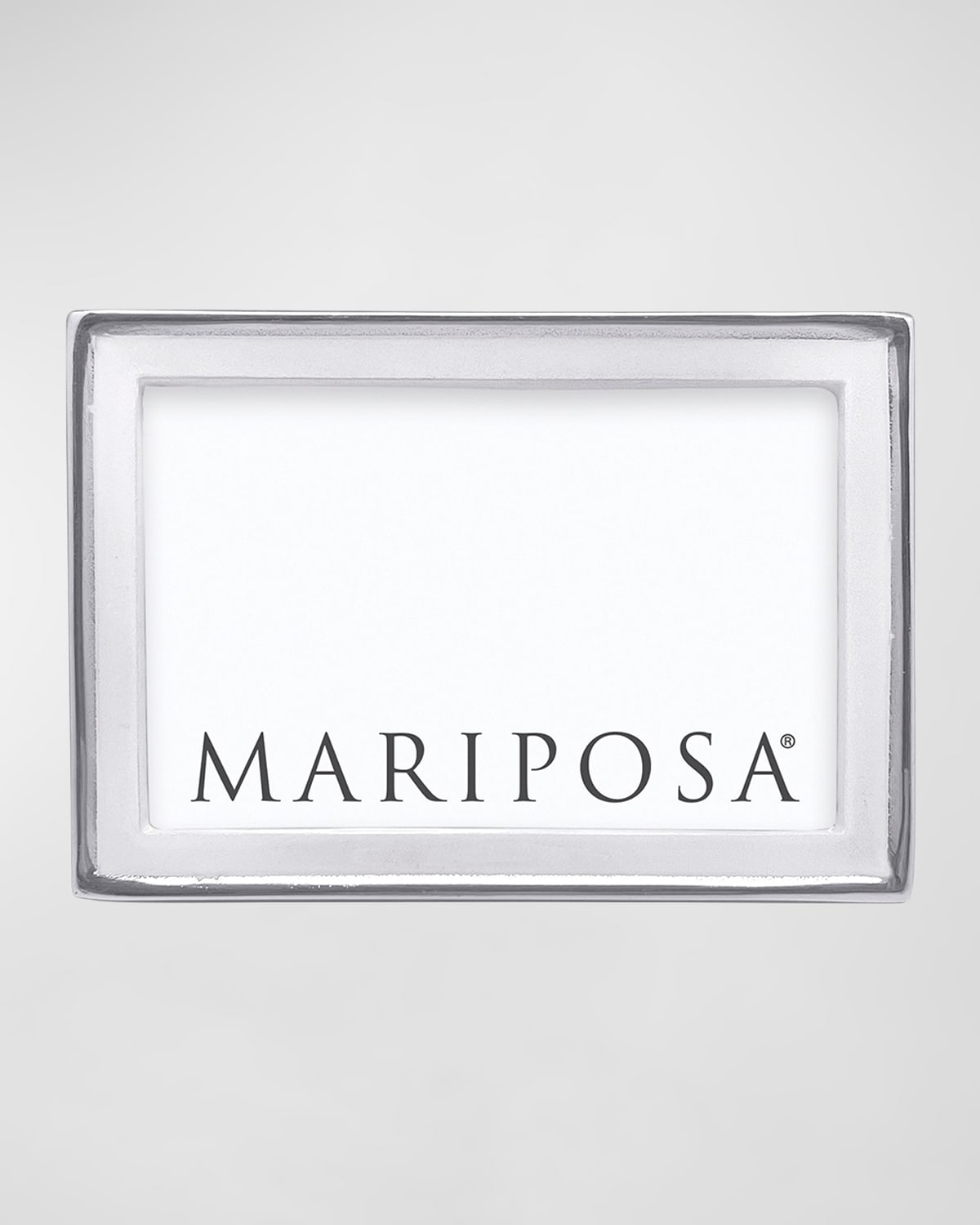 MARIPOSA SIGNATURE WHITE PICTURE FRAME, 4" X 6"