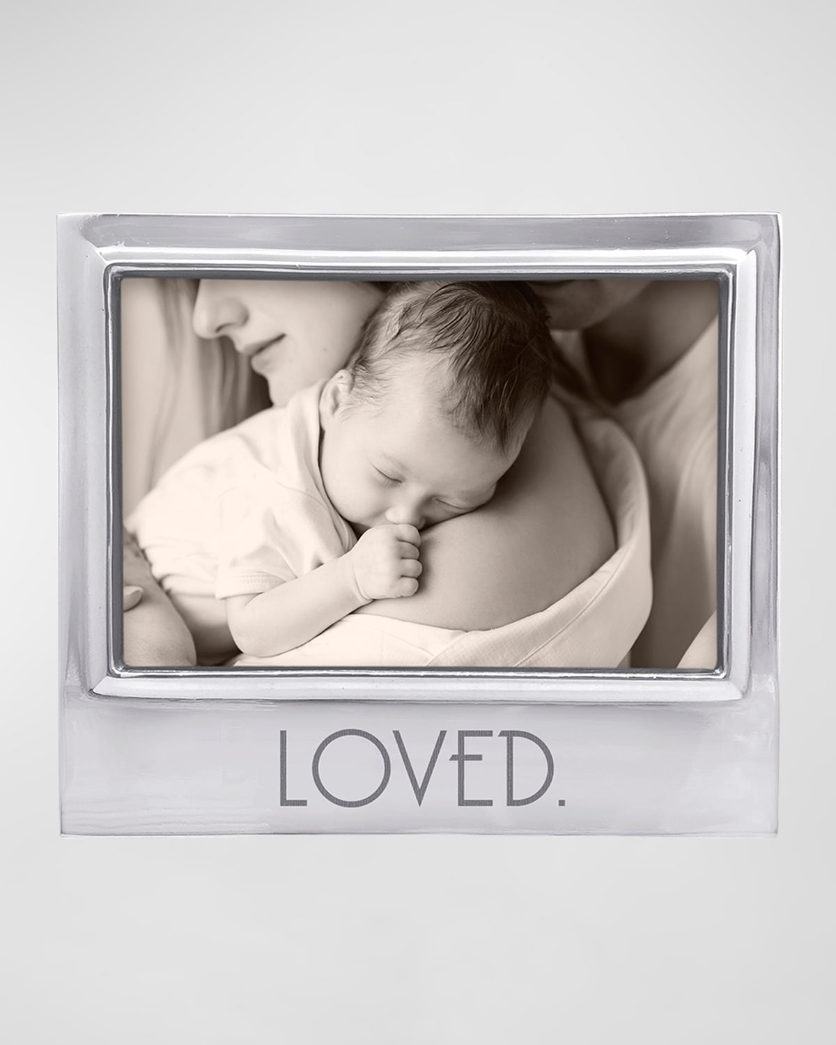 Mariposa Loved. Signature Frame, 4" X 6" In Silver