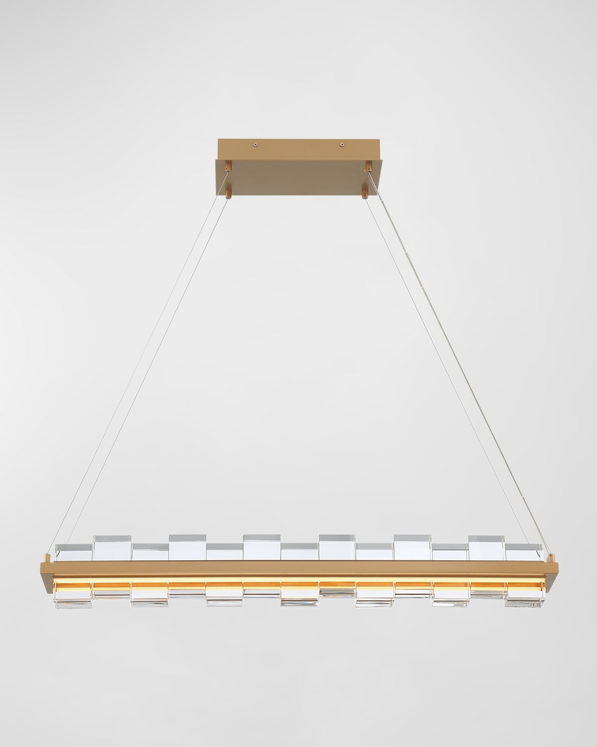 Eurofase Bruce Led Island Chandelier In Gold
