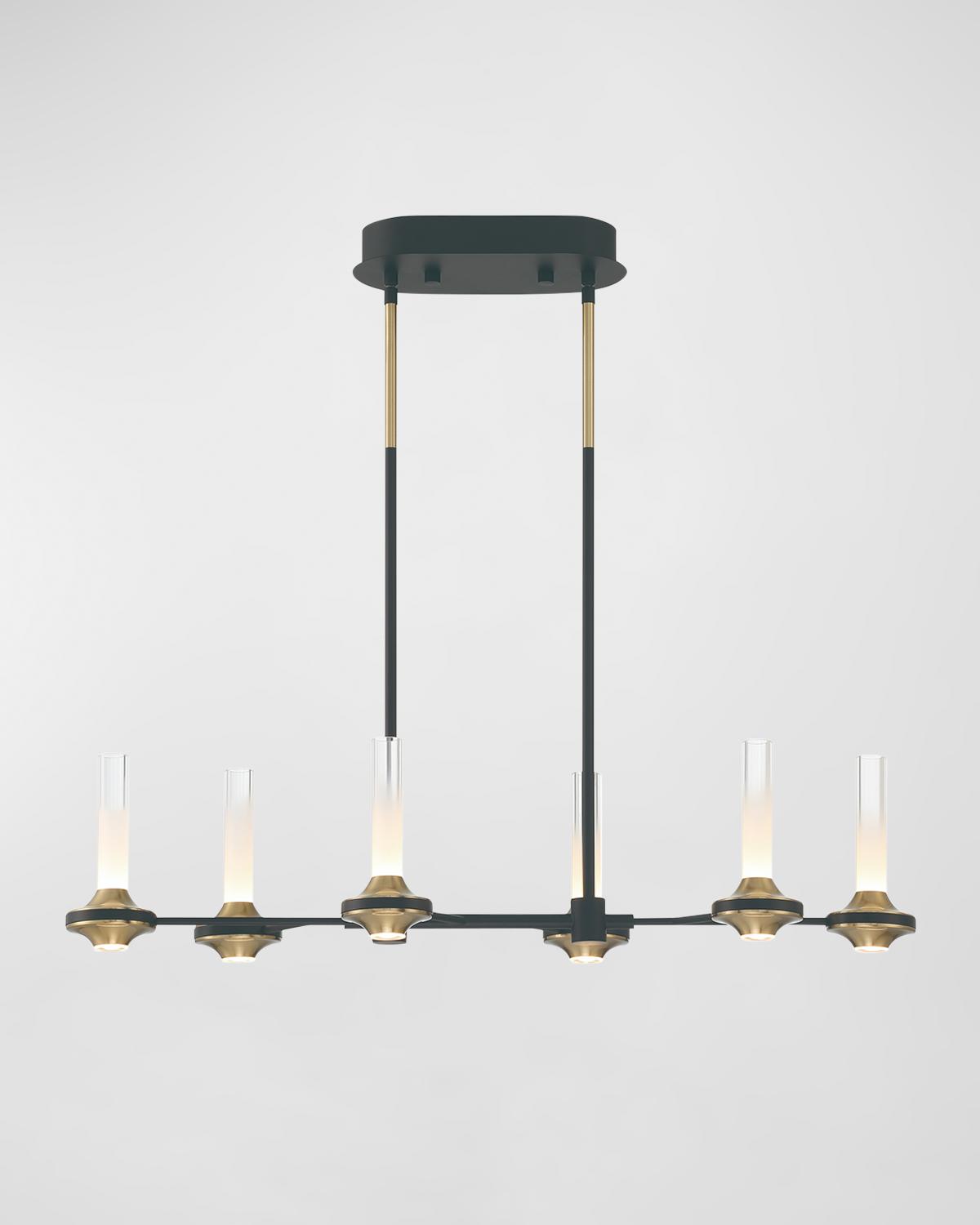 Eurofase Torcia Chandelier, 31.5"