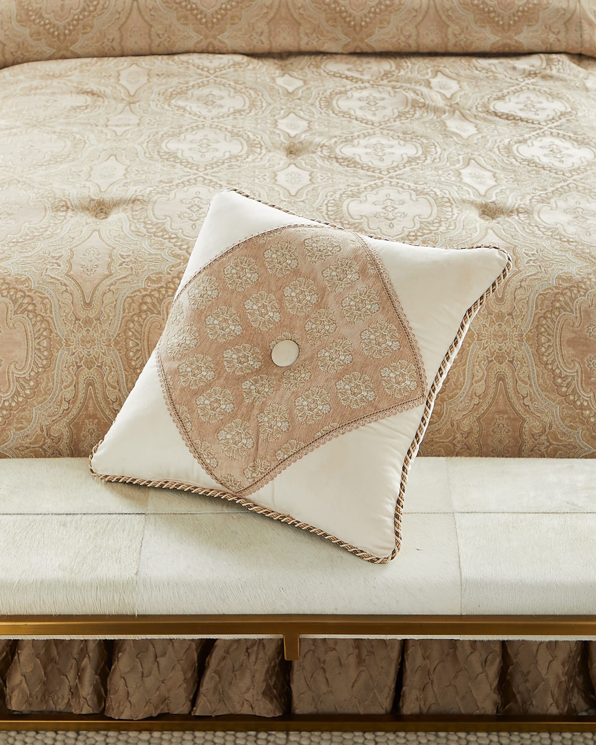 Alanya Reversible Accent Pillow, 20"Sq.