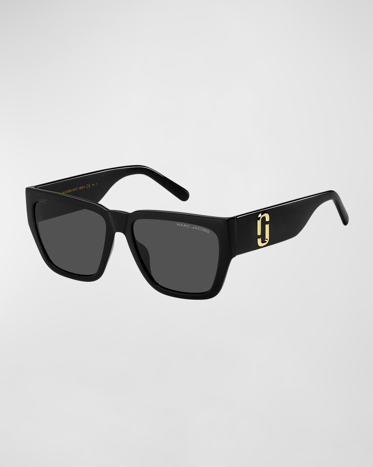 MARC JACOBS J MARC LOGO SQUARE PLASTIC SUNGLASSES