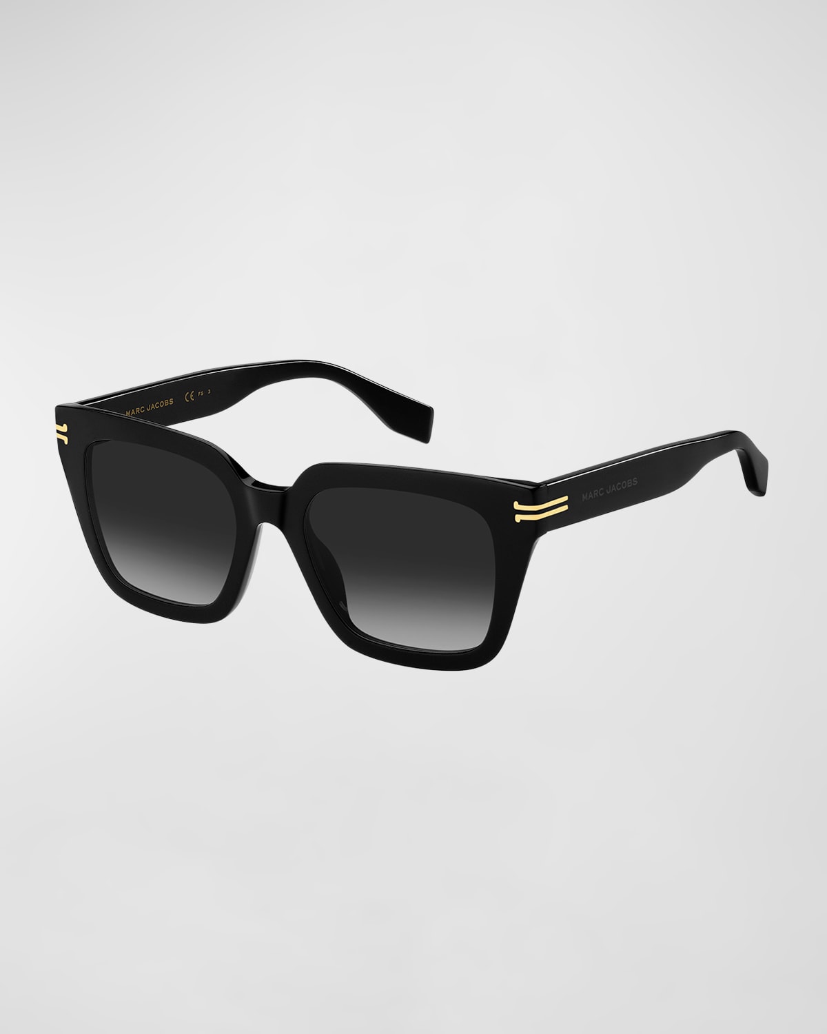 MARC JACOBS JJ LOGO ACETATE CAT-EYE SUNGLASSES