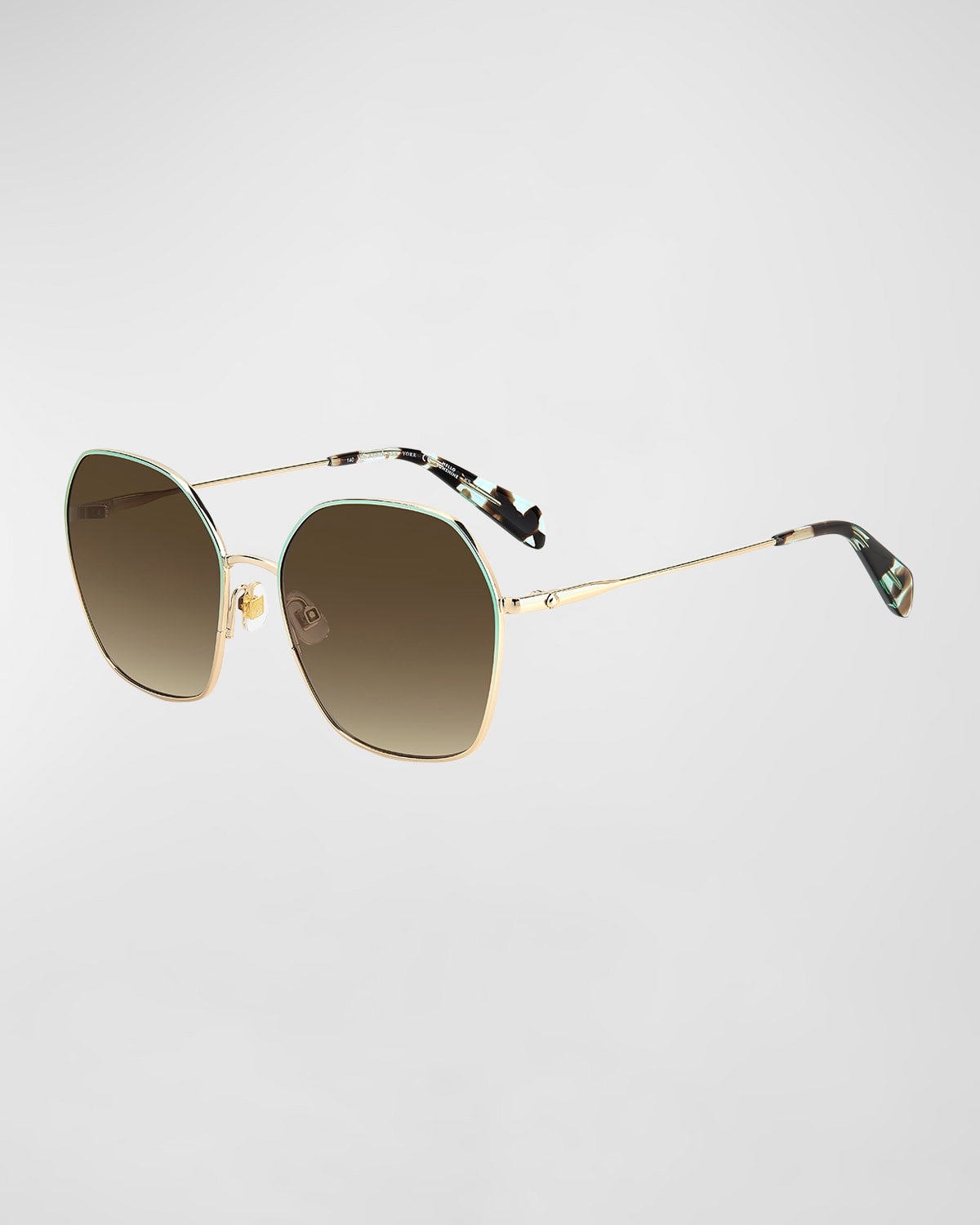 kenna mixed-media butterfly sunglasses