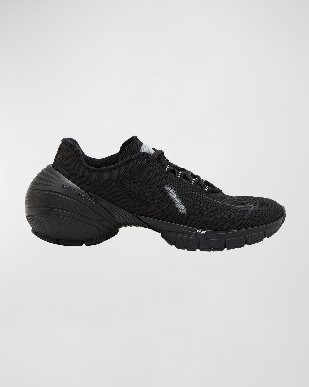 Givenchy Men's Tk-mx Light Runner Sneakers In Black