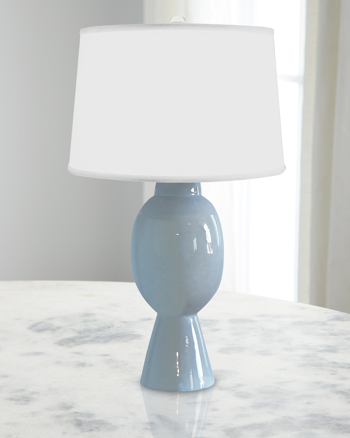 Worlds Away Dover Lamp In Blue