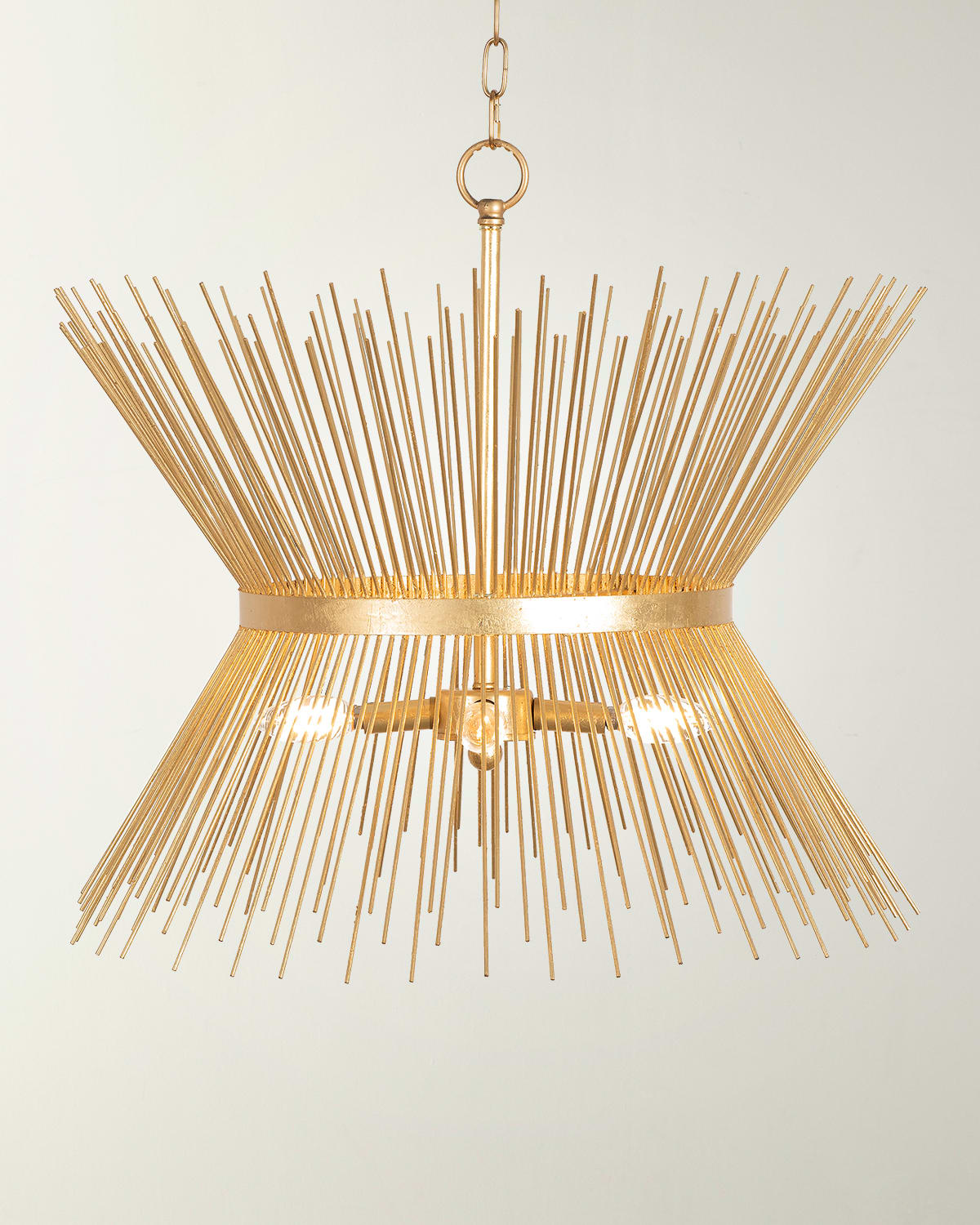 Worlds Away Jagger Chandelier In Gold