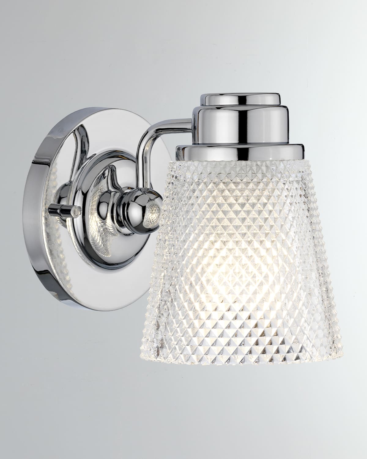 Lucas + Mckearn Hudson 1-light Bath Light In Polished Chrome