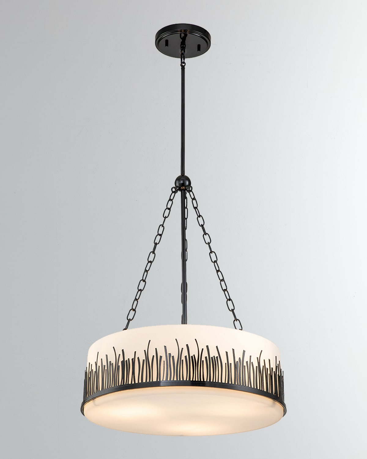 Sawgrass Large Pendant Light, Black