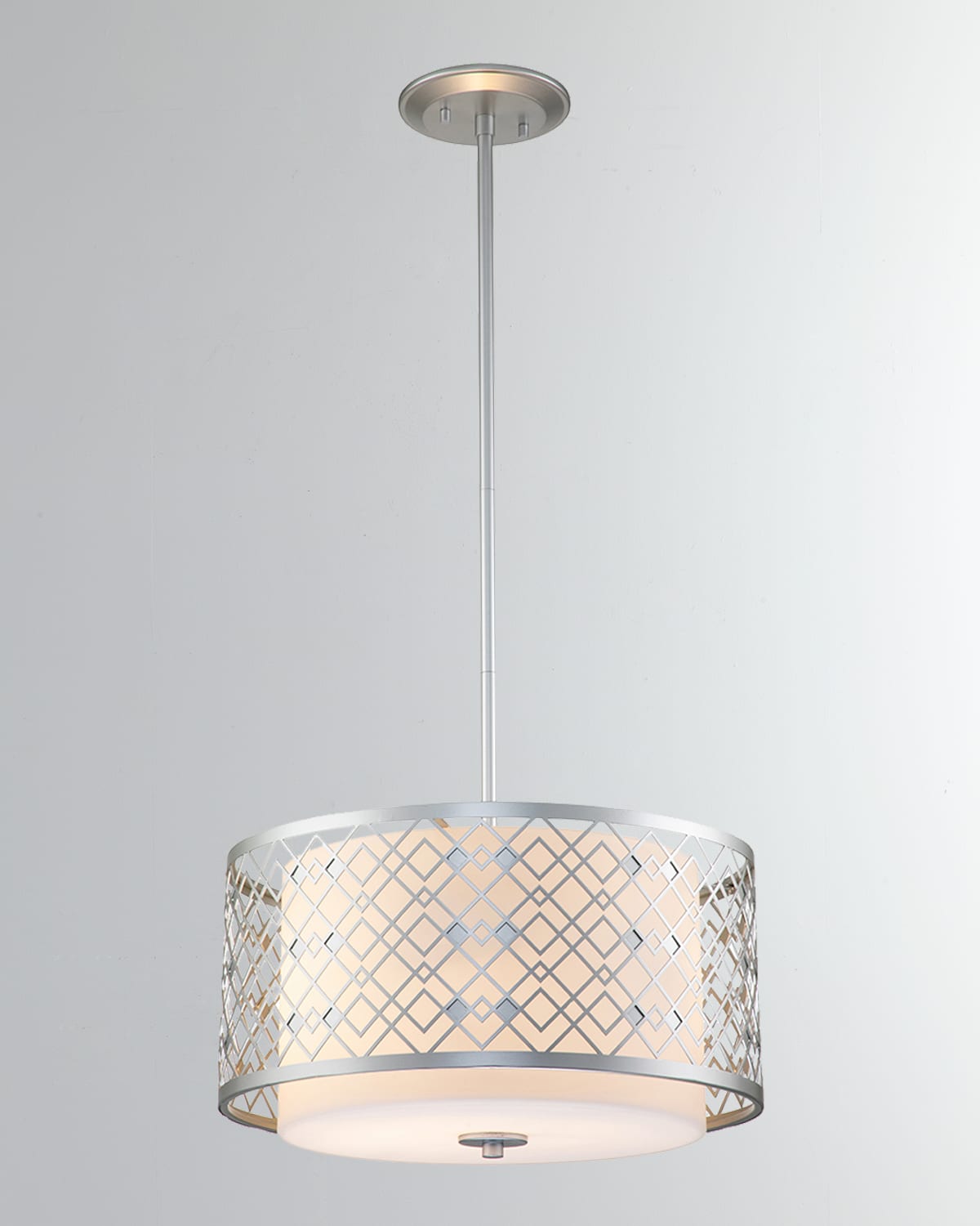 Lucas + Mckearn Ziggy Large Pendant Light In Lacquered Gold