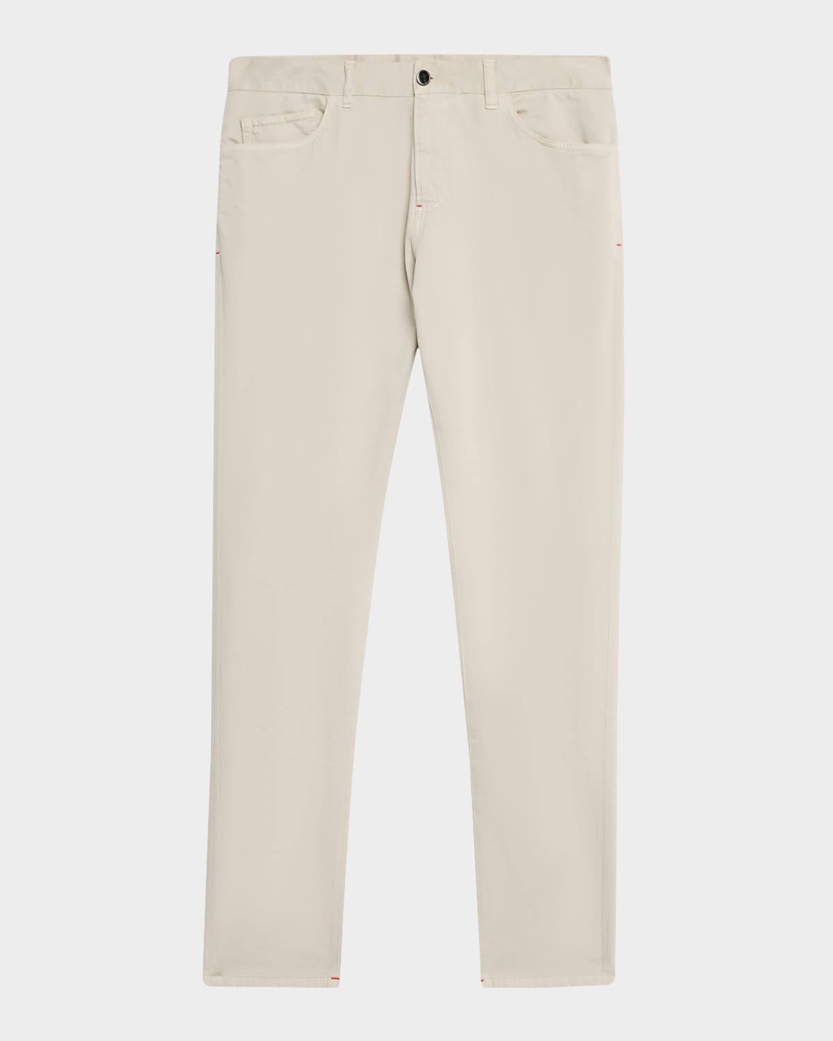 Men's Cashmere-Cotton Slim 5-Pocket Pants