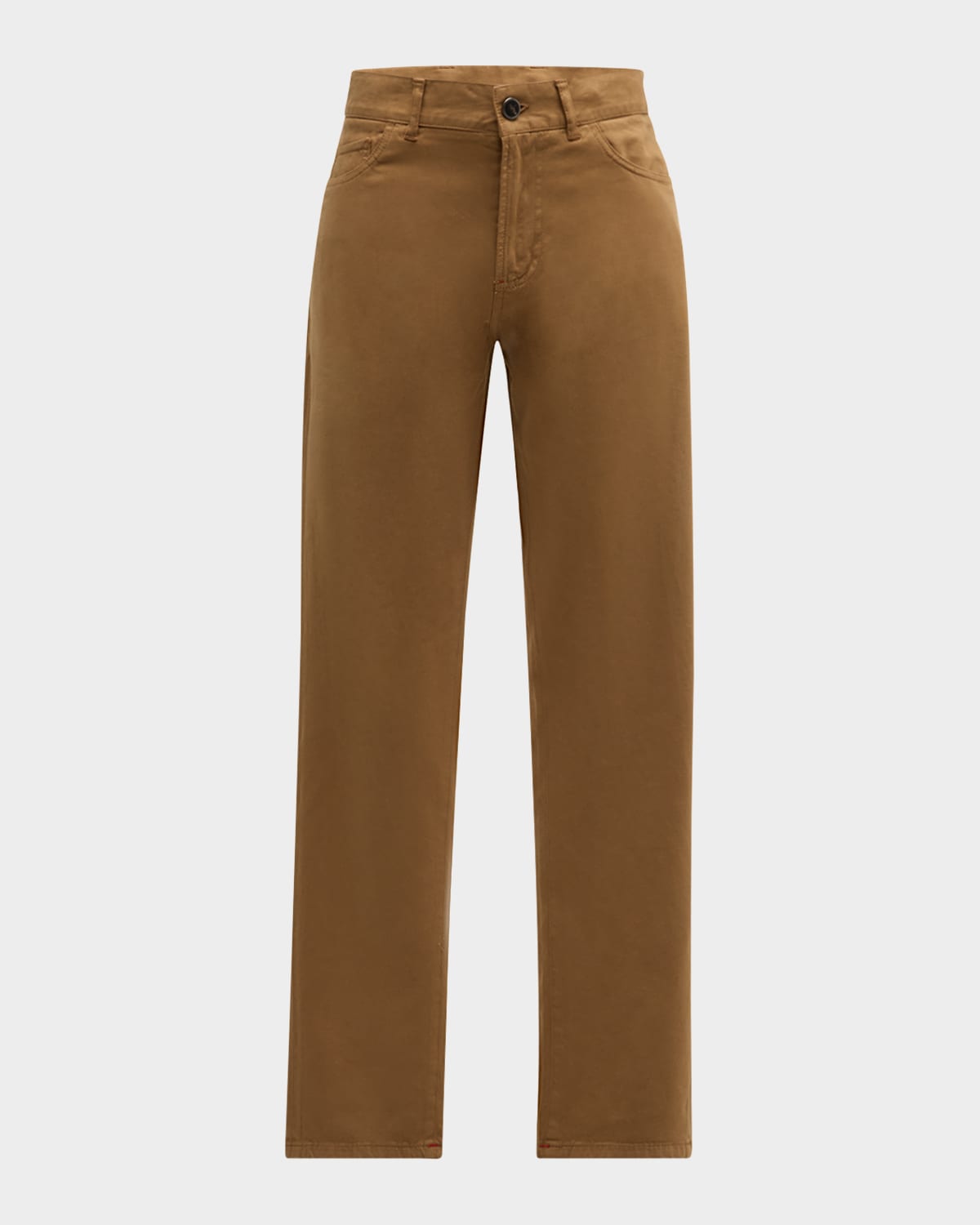 Men's Cashmere-Cotton Slim 5-Pocket Pants