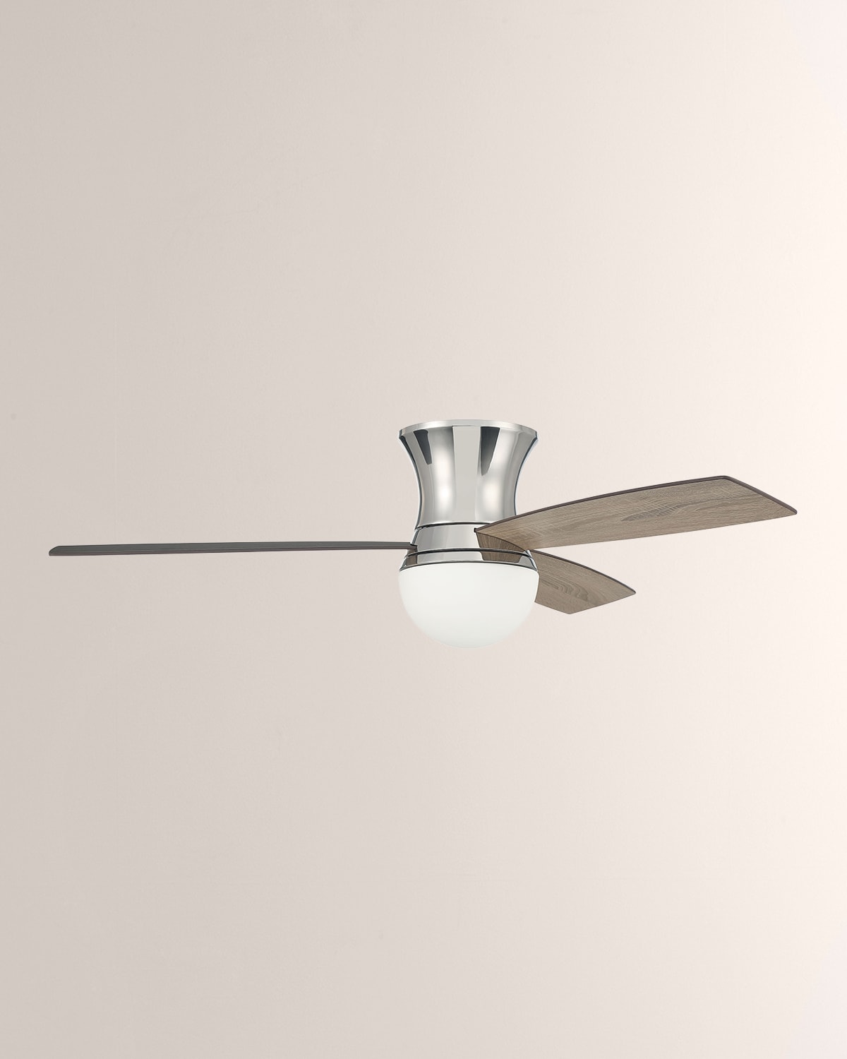 Ellington/litex Daybreak 52" Hugger Wi-fi Ceiling Fan In Polished Nickel