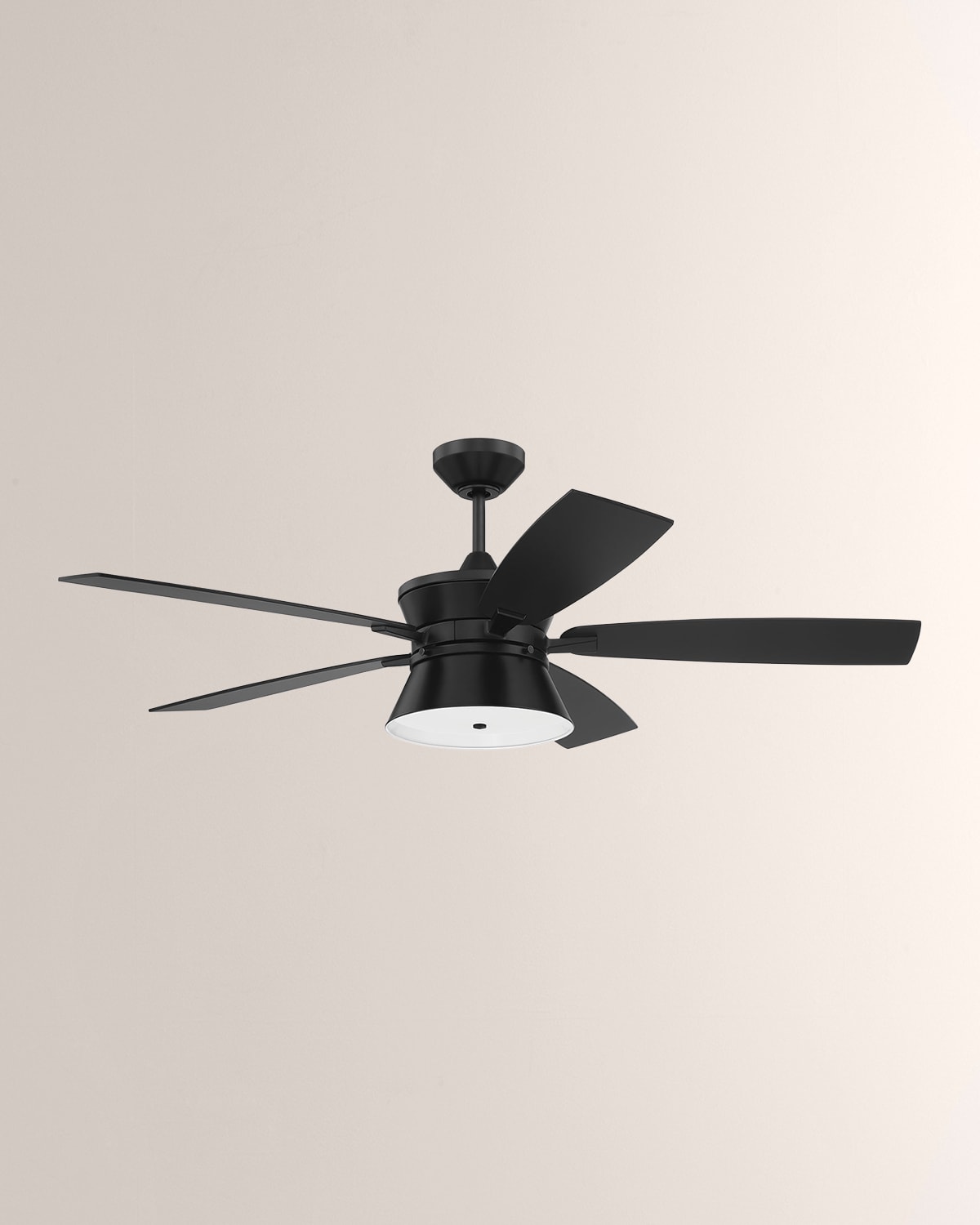 Ellington/litex Dominick 52" Wi-fi Ceiling Fan In Flat Black