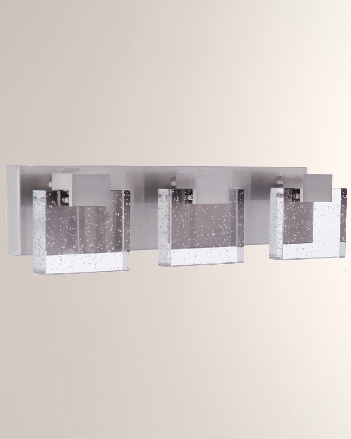 Ellington/litex Alamere 3-light Led Vanity - Brushed Nickel In Brushed Polished Nickel
