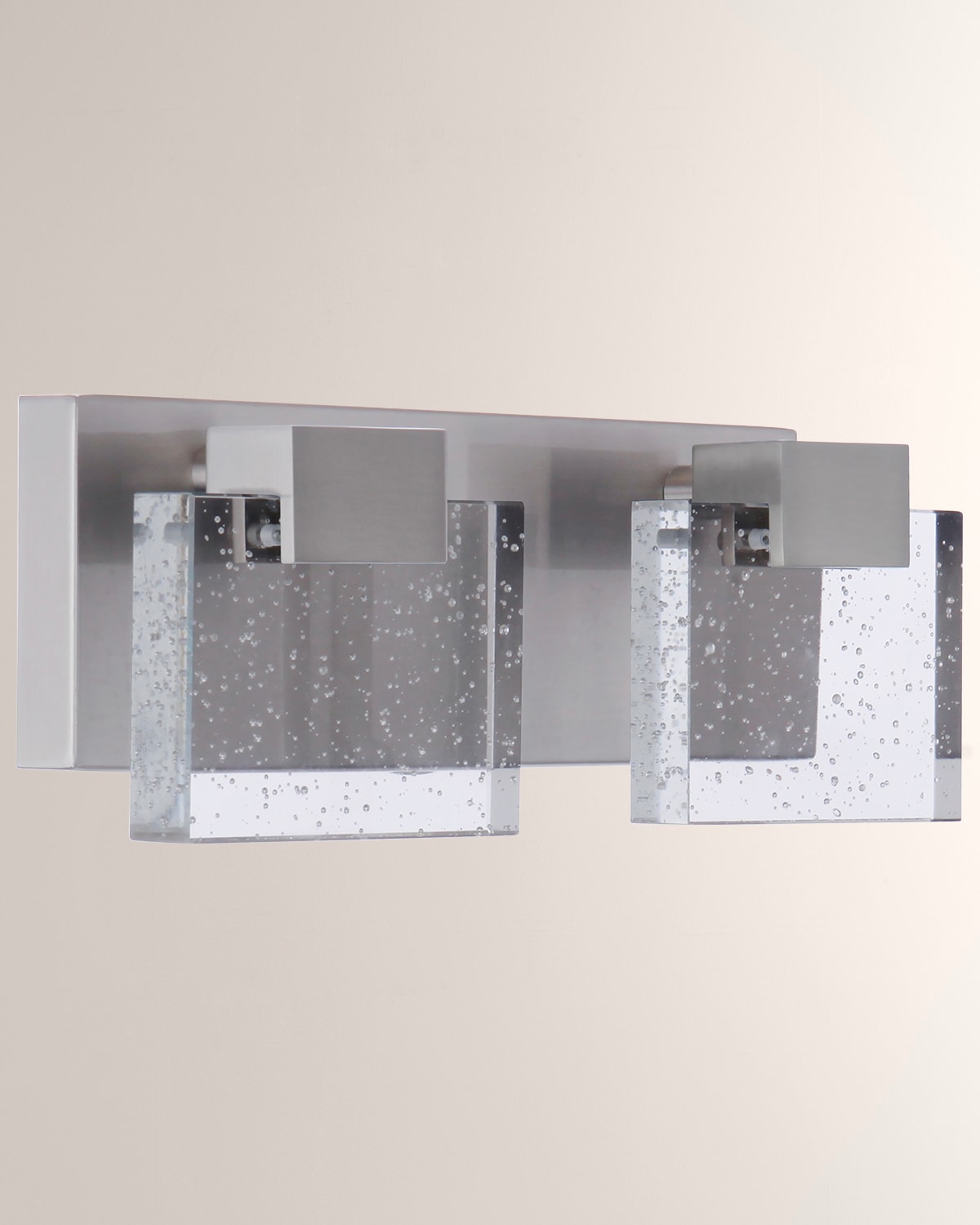 Ellington/litex Alamere 2-light Led Vanity - Brushed Nickel In Brushed Polished Nickel
