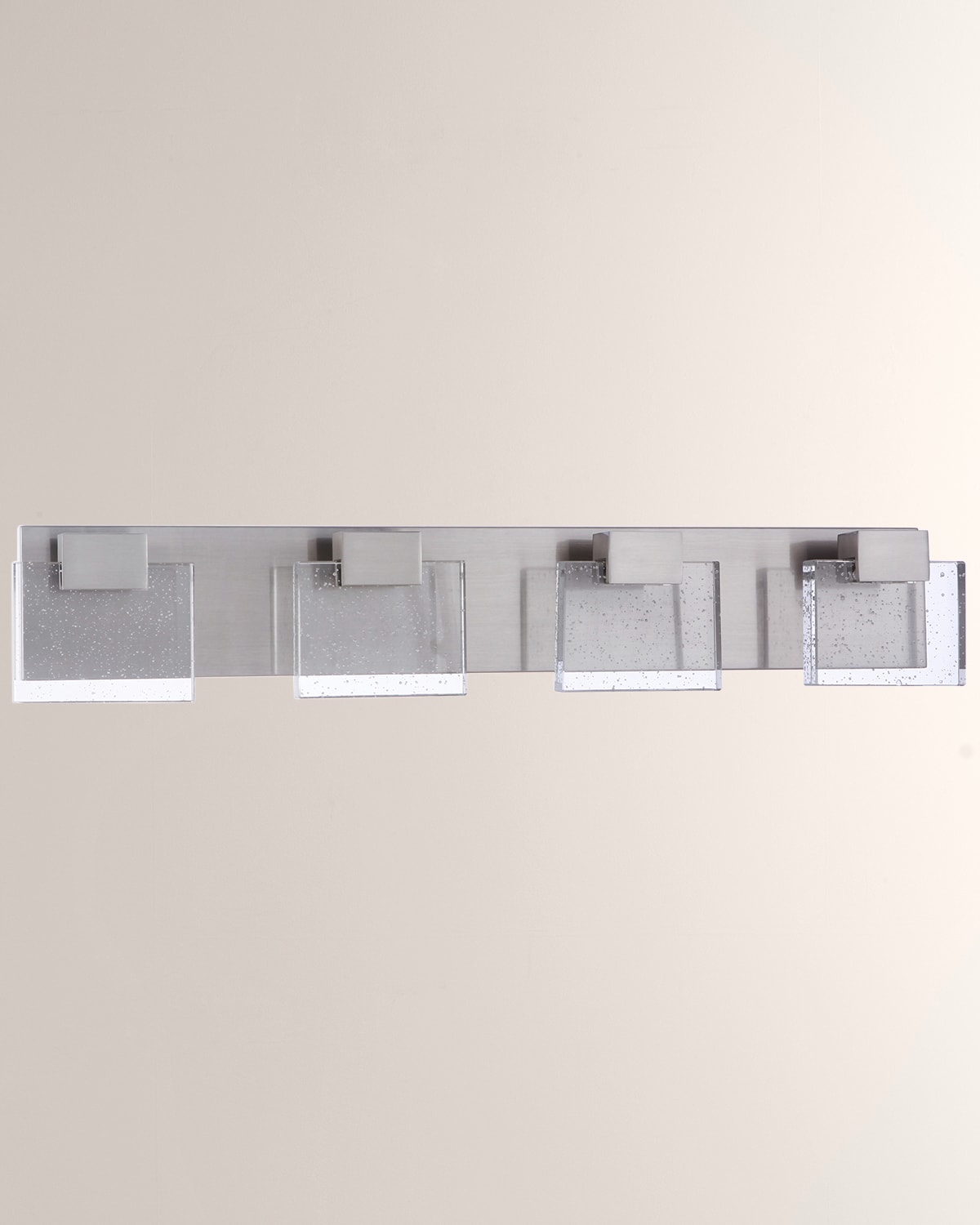Ellington/litex Alamere 4-light Led Wall Sconce - Brushed Nickel In Brushed Polished Nickel