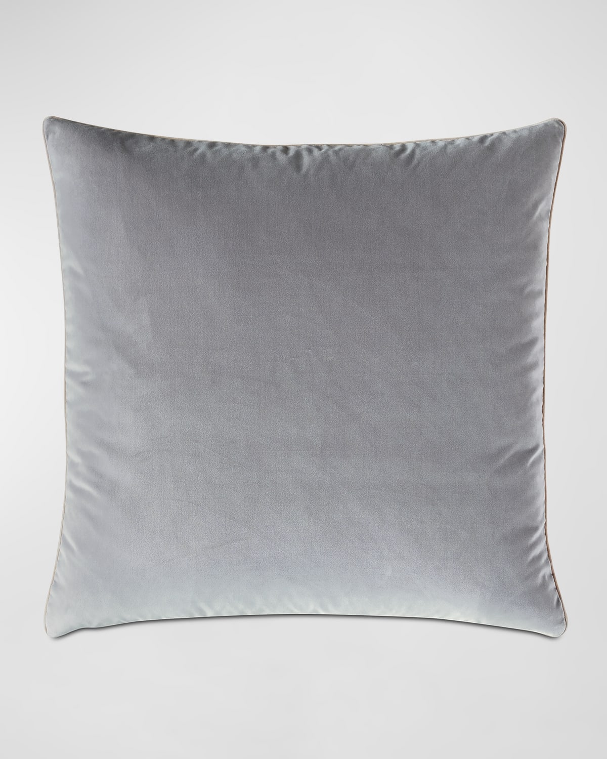 Eastern Accents Safford Velvet Euro Sham In Gray