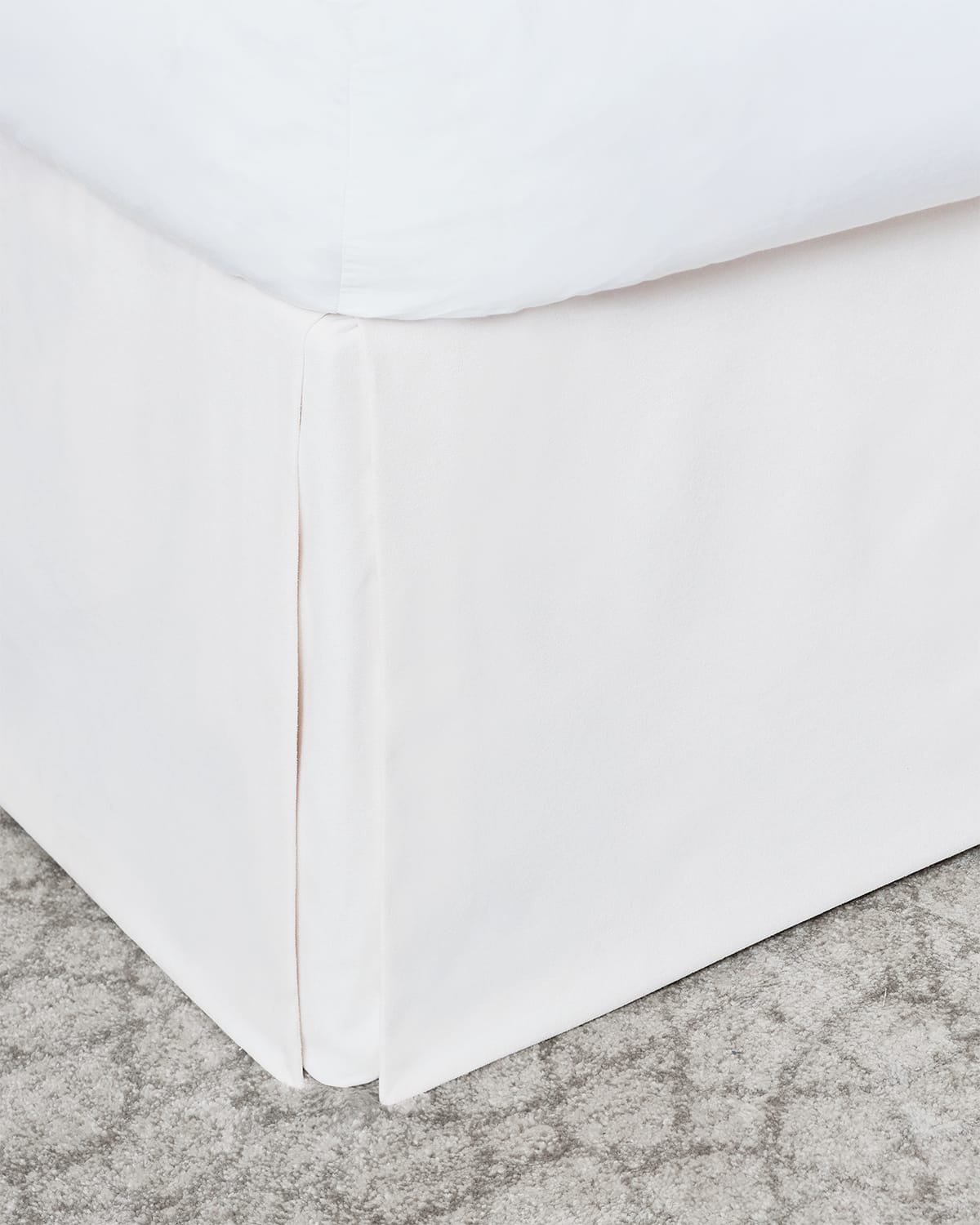 Eastern Accents Kelso Pleated King Bed Skirt In Ivory