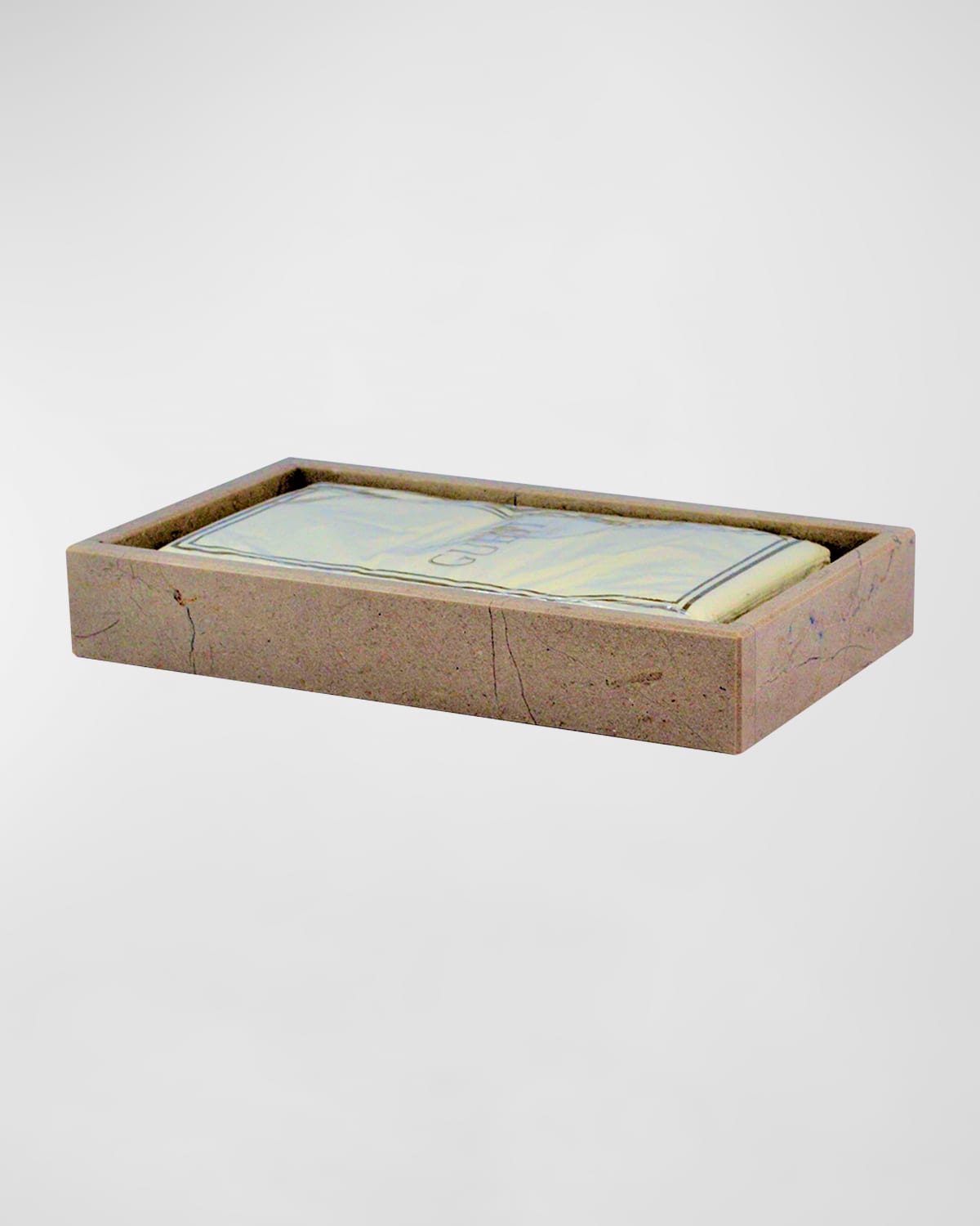 Marble Crafter Eris Guest Towel Tray In Verona Beige