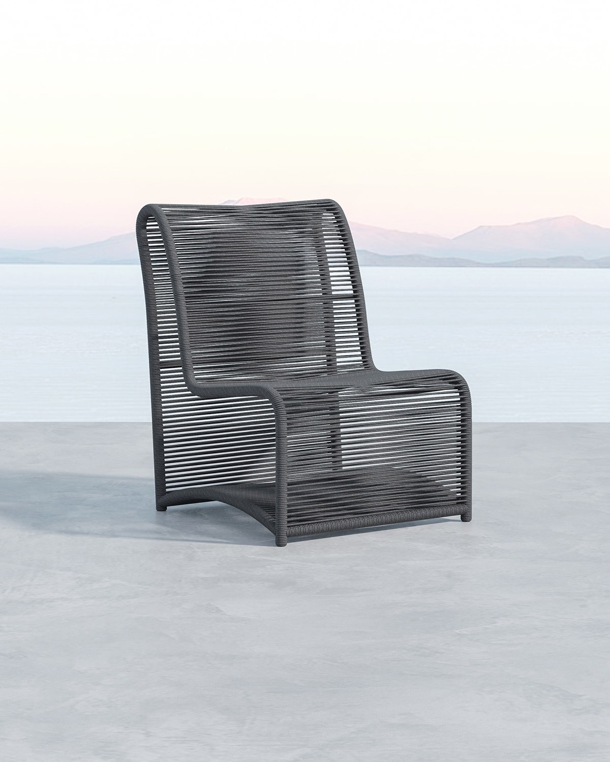 Milano Armless Club Chair