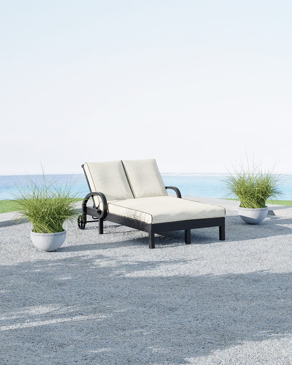 Monterey Outdoor Double Chaise