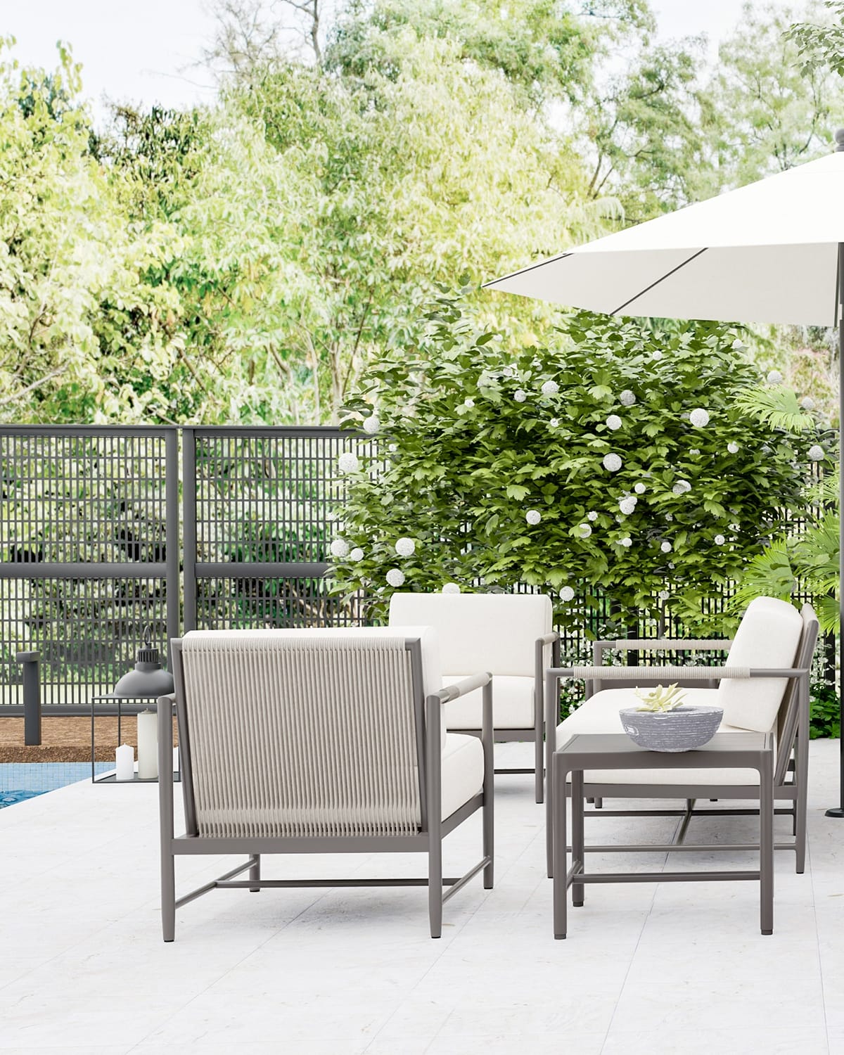 Sunset West Pietra Outdoor Club Chair