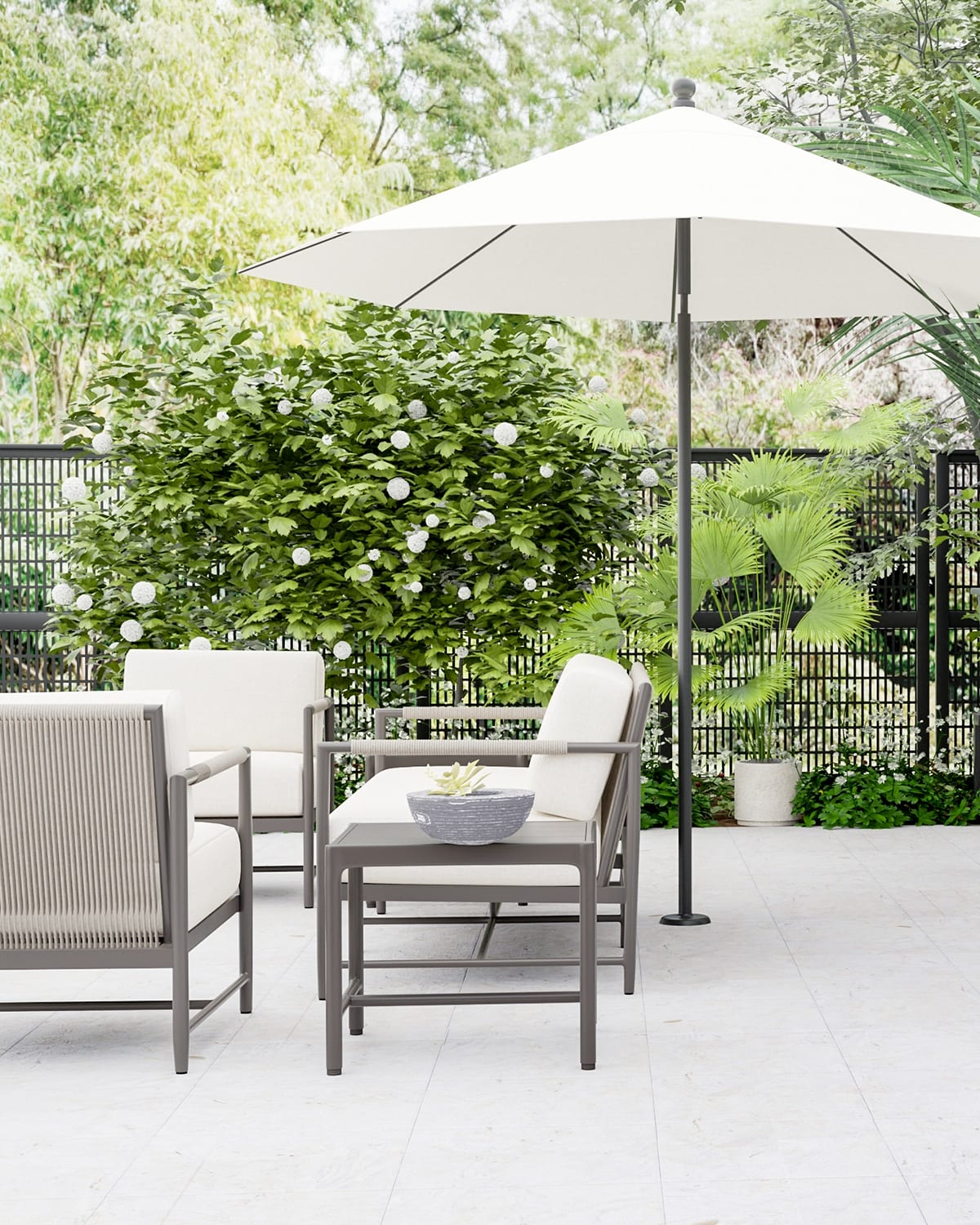 Pietra Outdoor End Table