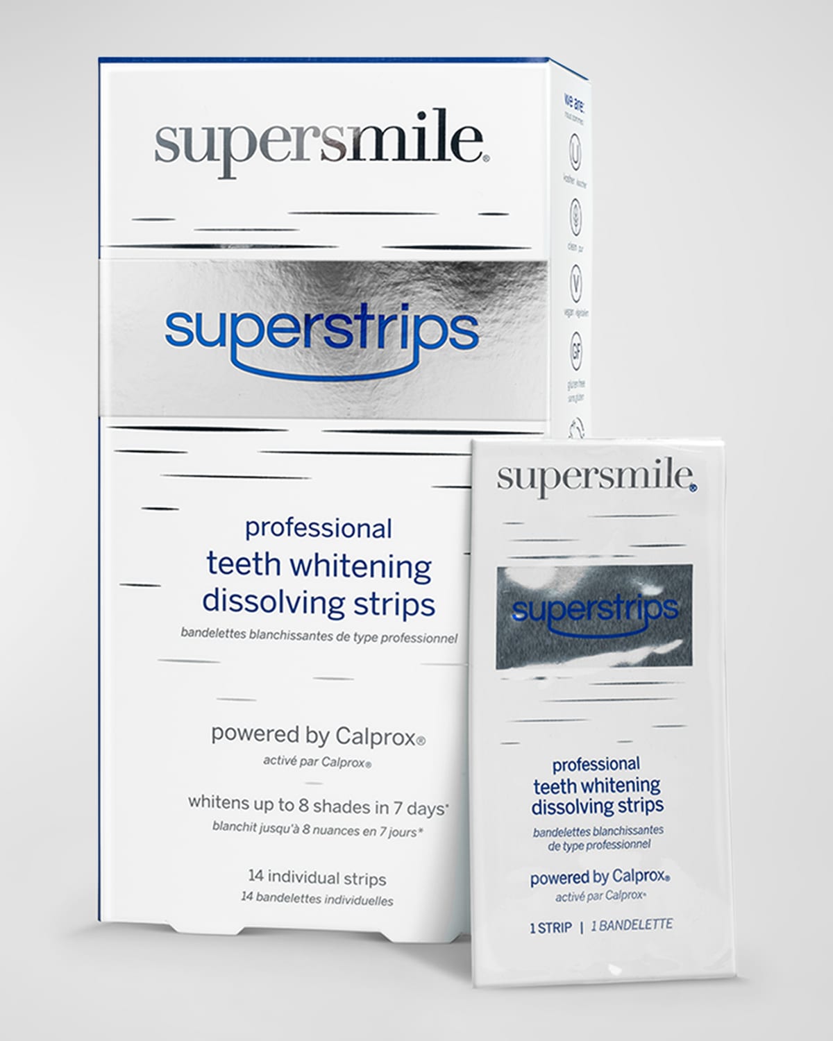 Superstrips Teeth Whitening Strips, 14 Pack