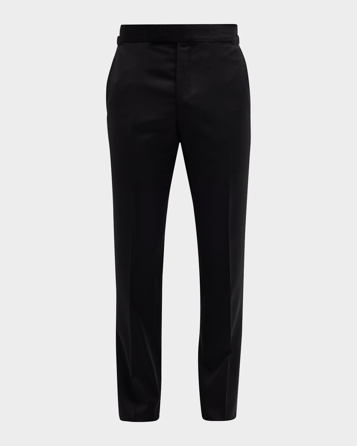 Tom Ford Men's O'connor Master Twill Trousers In Black