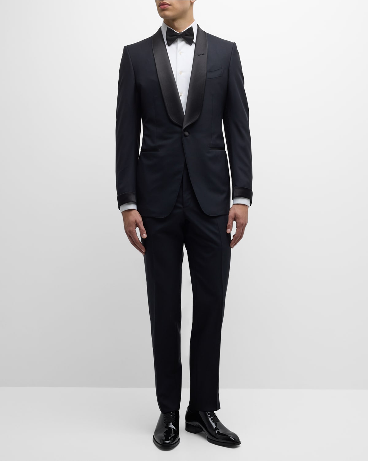 Tom Ford Men's O'connor Shawl Tuxedo In Ink