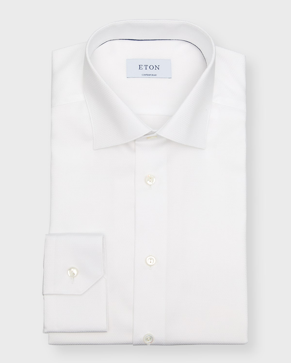 Eton Men's Contemporary Fit Dobby Dress Shirt