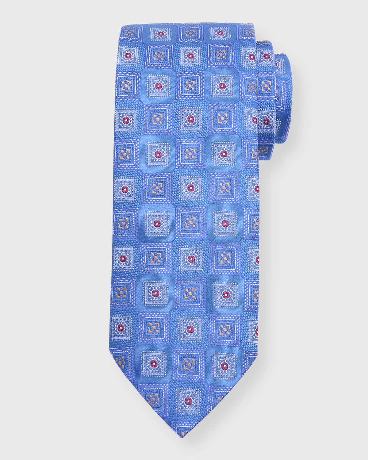 Eton Men's Medallion Silk Tie