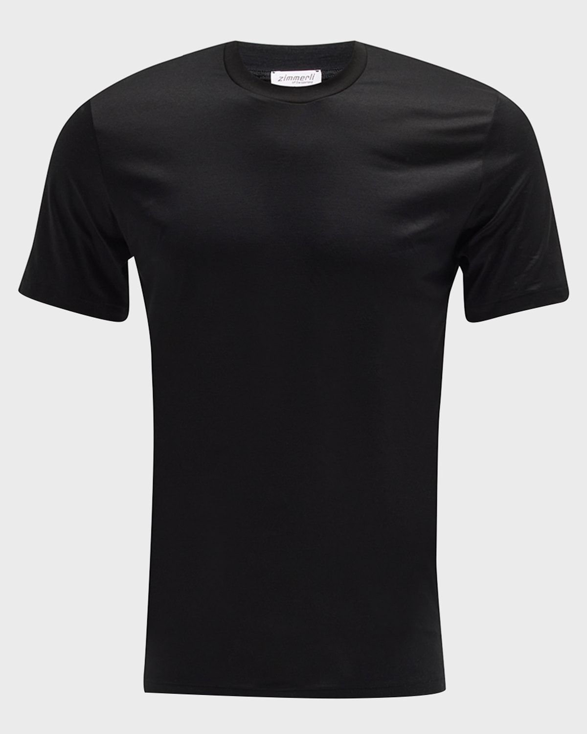 Shop Zimmerli Men's 700 Pureness Slim Fit T-shirt In Black