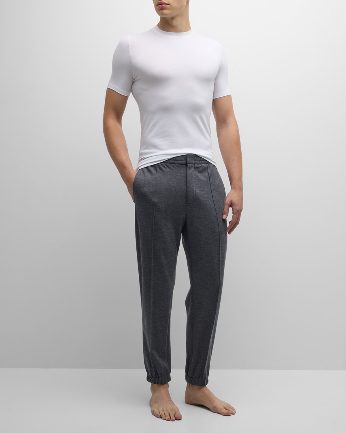 Instaslim Insta Slim Men's 3 Pack Compression Short Sleeve V-Neck T-Shirts  - Macy's