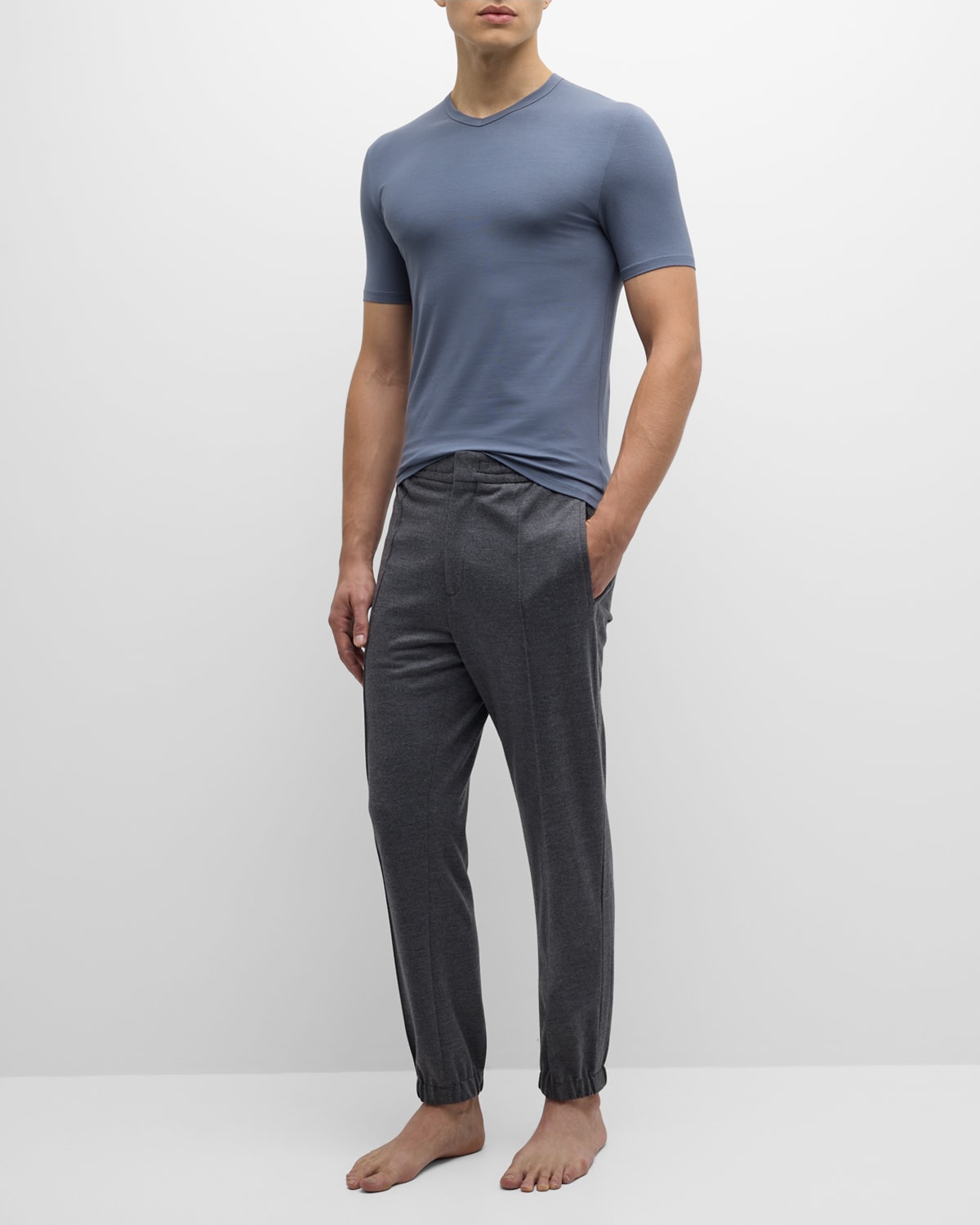 Instaslim Insta Slim Men's 3 Pack Compression Short Sleeve V-Neck T-Shirts  - Macy's