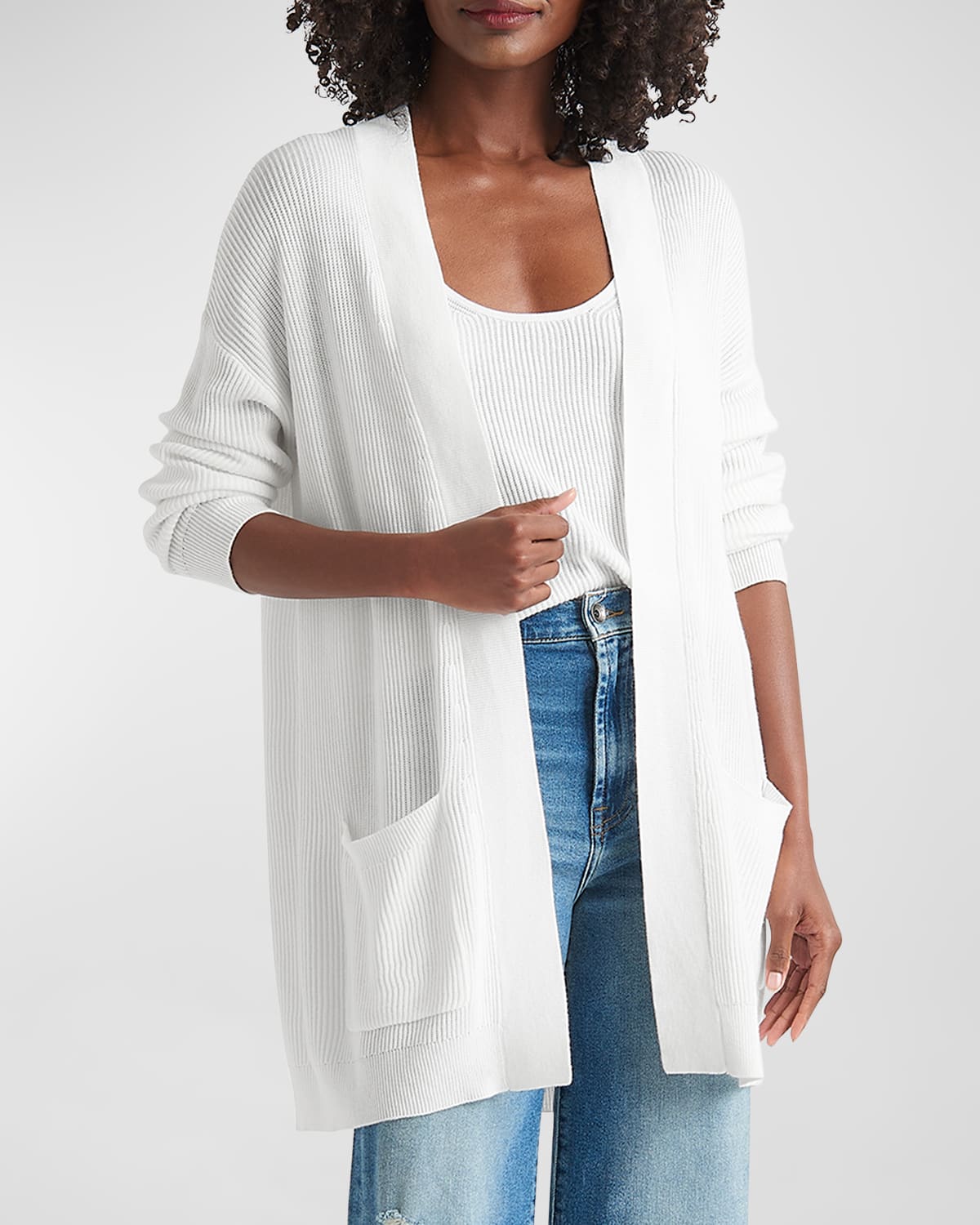 Softspun Open-Front Cardigan