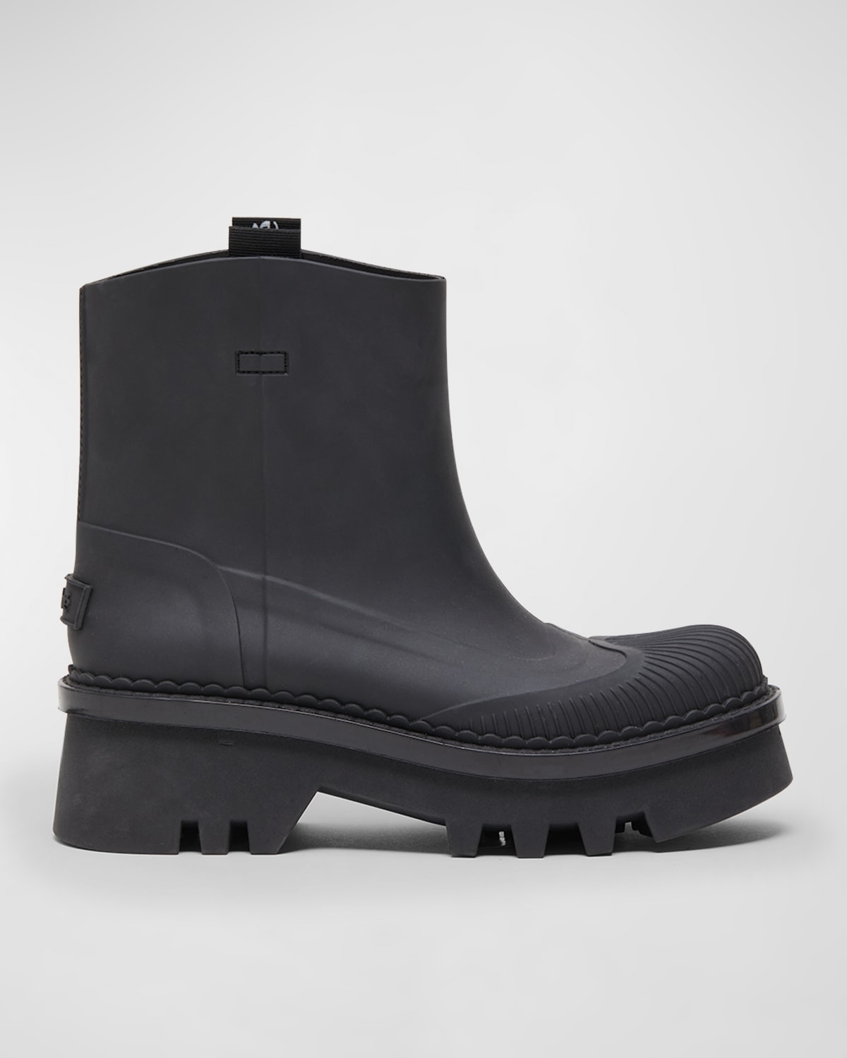 Shop Chloé Raina Rain Boots In Black