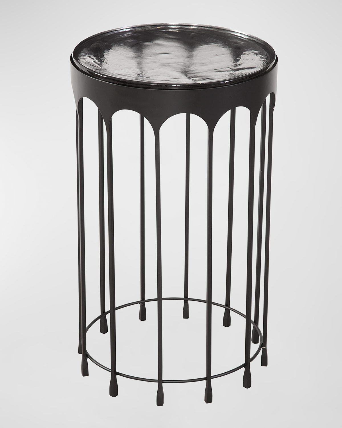 Shop Katherine Noble By Bmc Corwin Accent Table In Matte Black