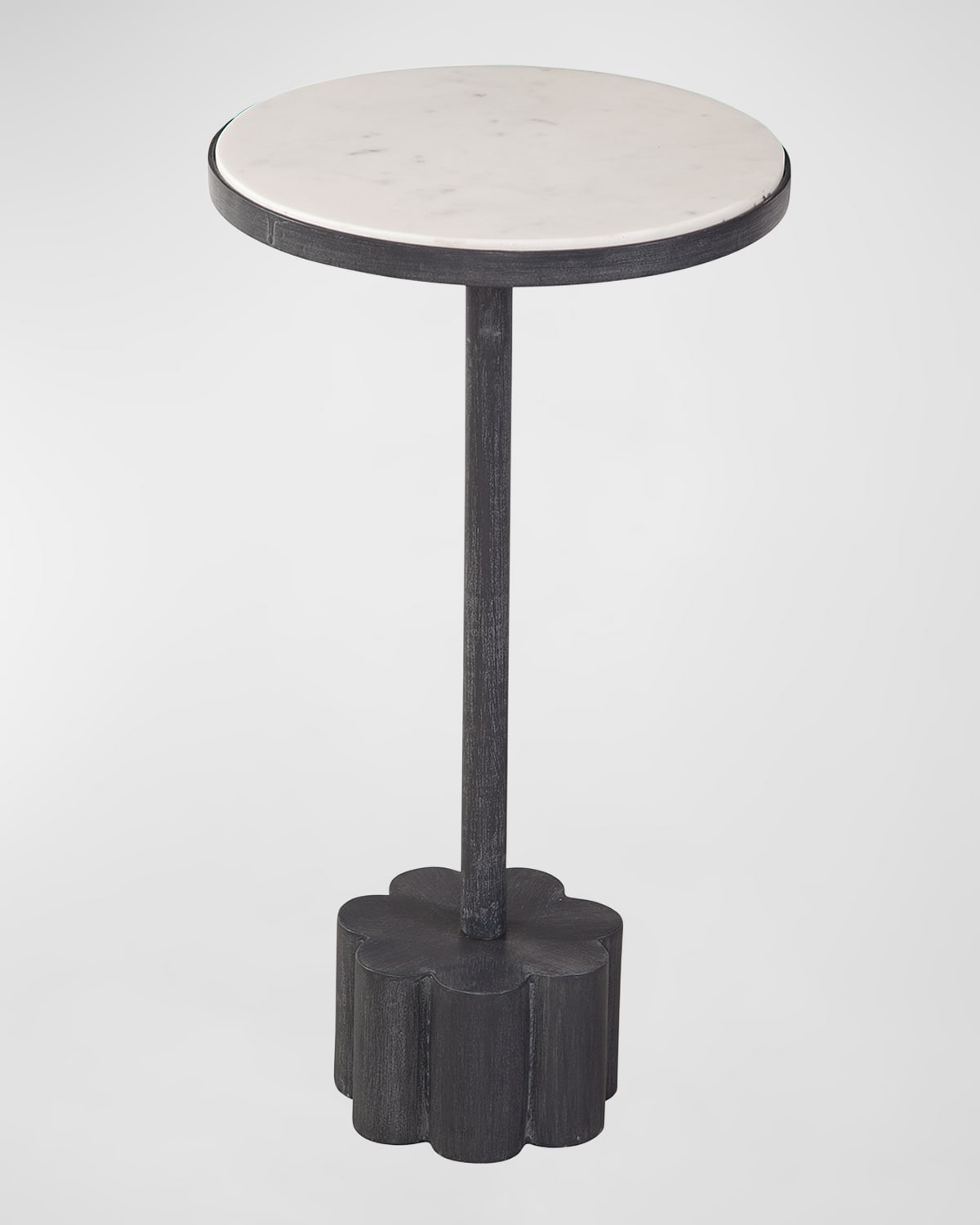 Katherine Noble By Bmc Bruce Accent Table In Brushed Black