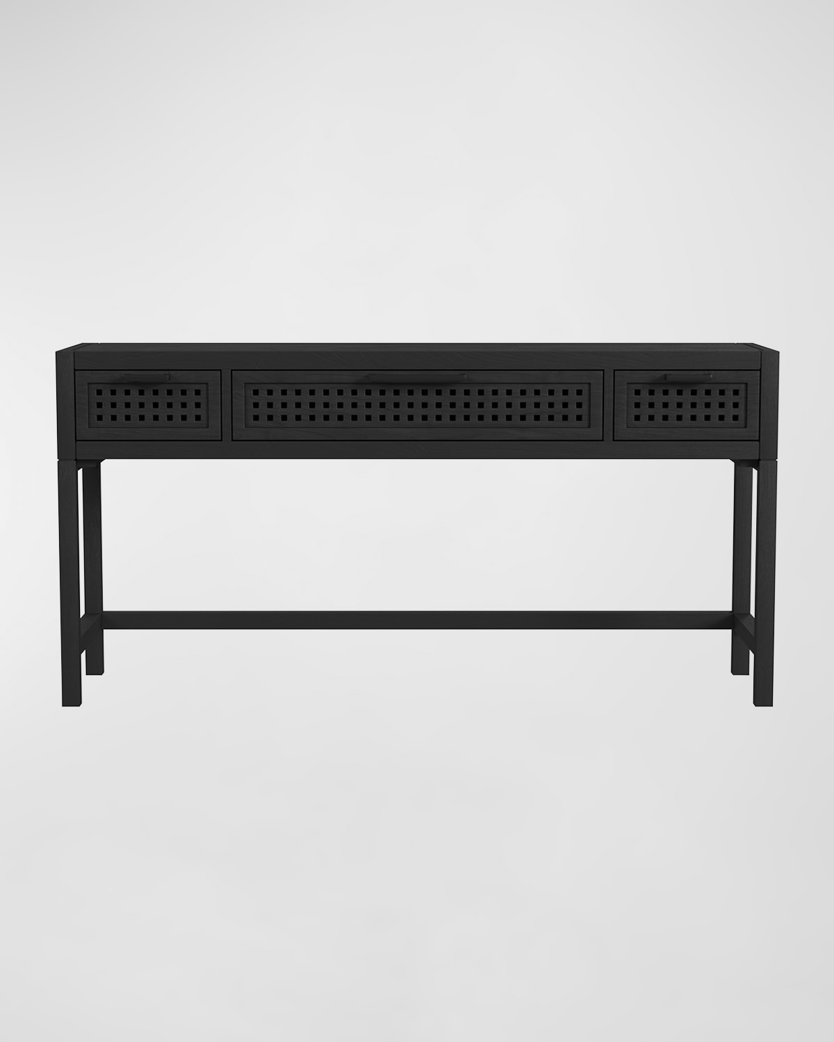 Shop Katherine Noble By Bmc Roy Console Table In Matte Black 